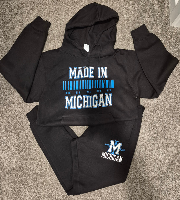 Made In (Michigan) Hoodie Set