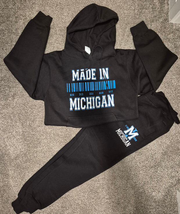 Made In (Michigan) Hoodie Set