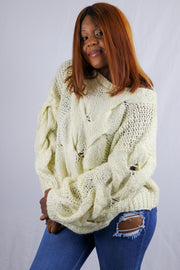 Oversized Ivory Sweater